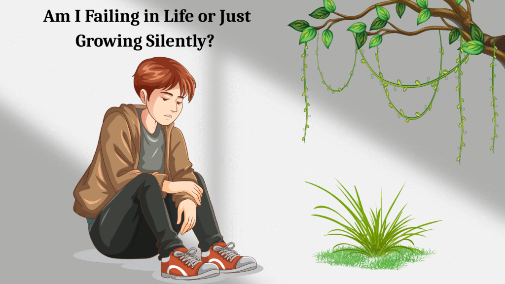 sad, stressed, Am I Failing in Life or Just Growing Silently? , grow,